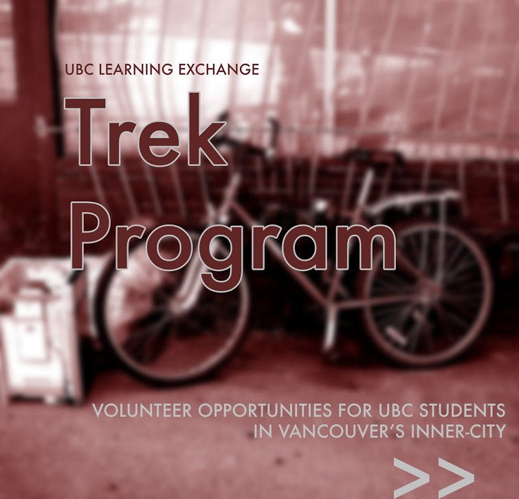 Photo by Chloe Lewis Copyright UBC Starting the Trek Program